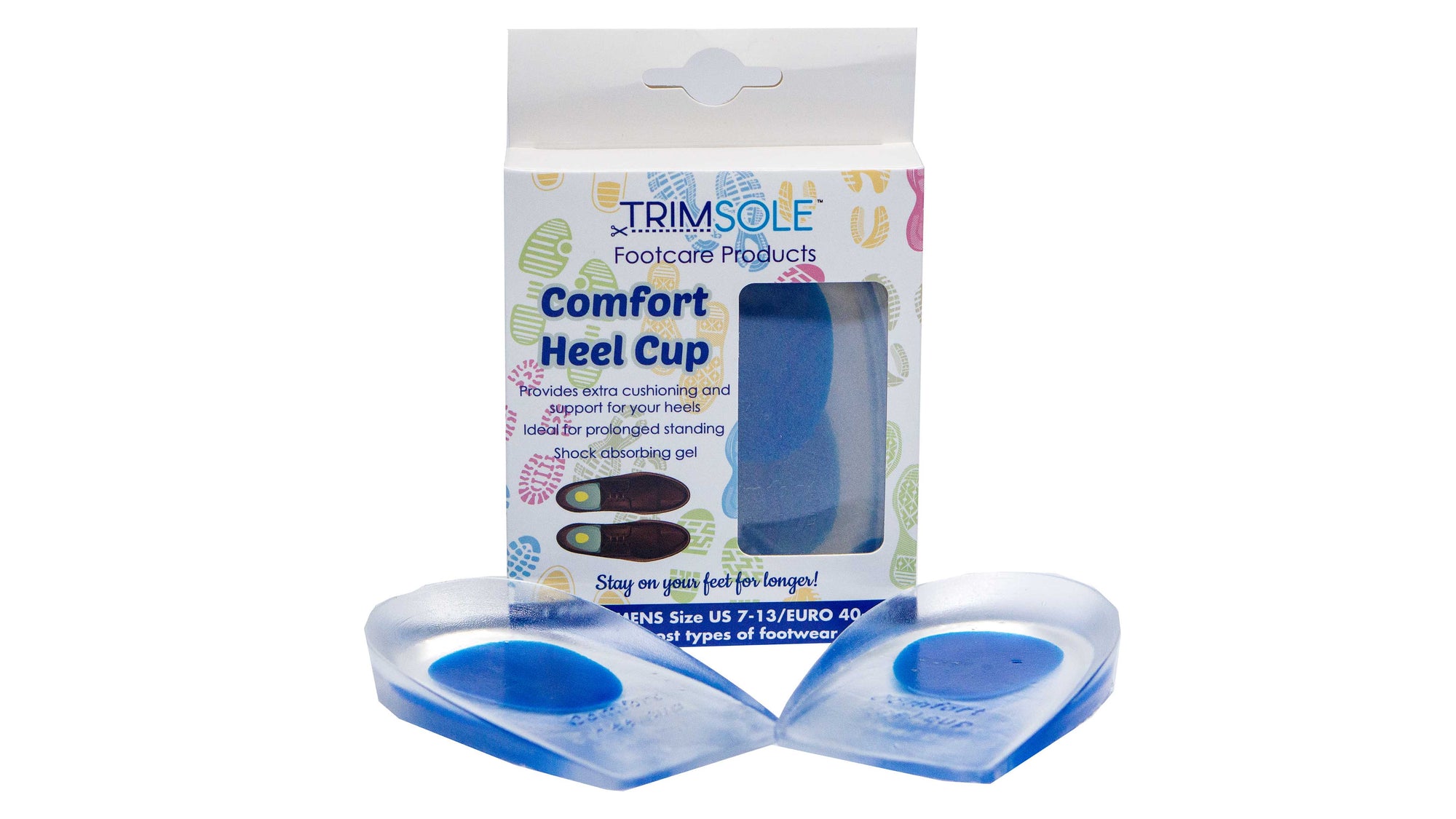 Comfort Heel Cups - Mens | Axign Medical Footwear