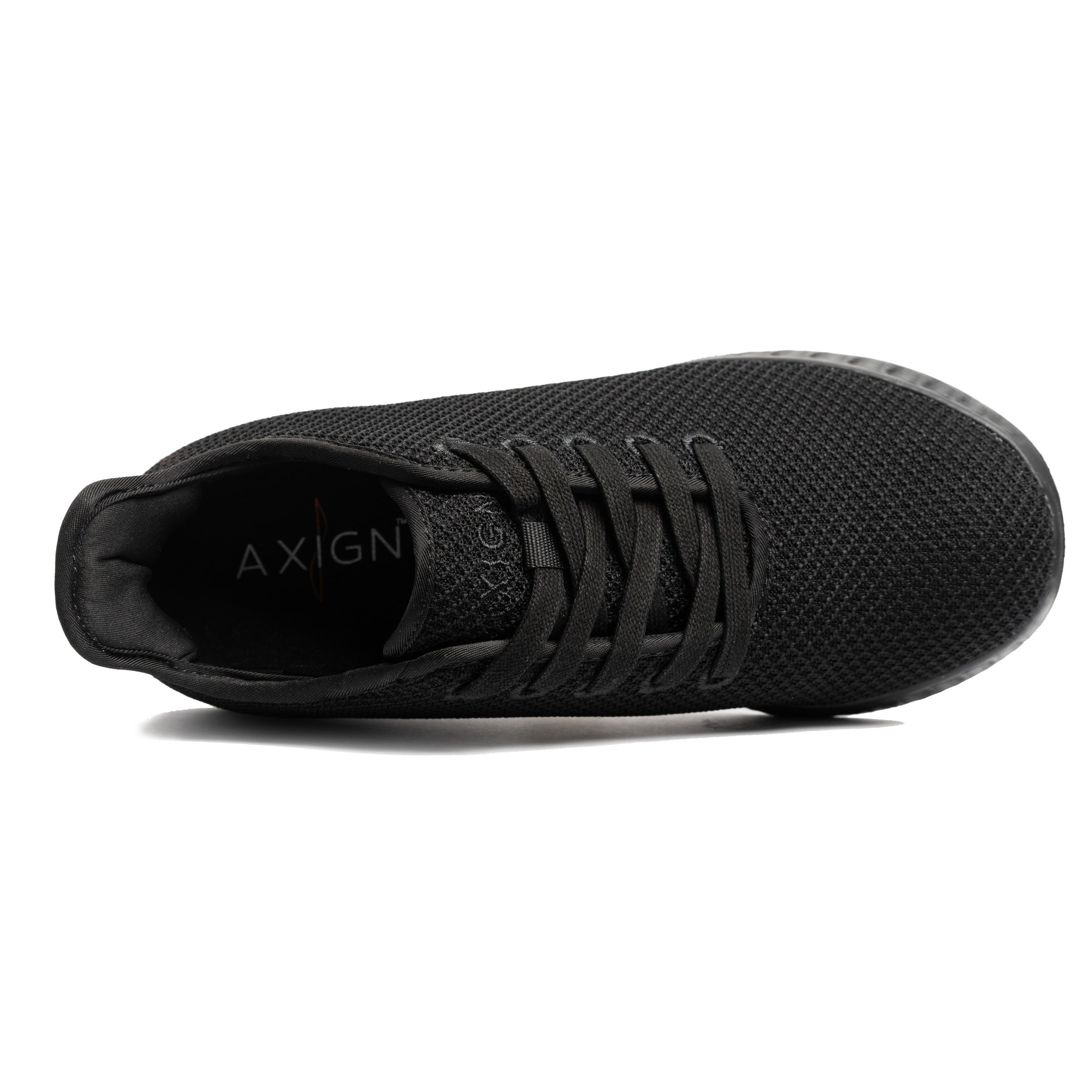Axign River Lightweight Casual Orthotic Shoe - Full Black – Axign ...