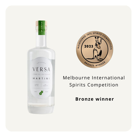 Versa Cocktails Martini Award