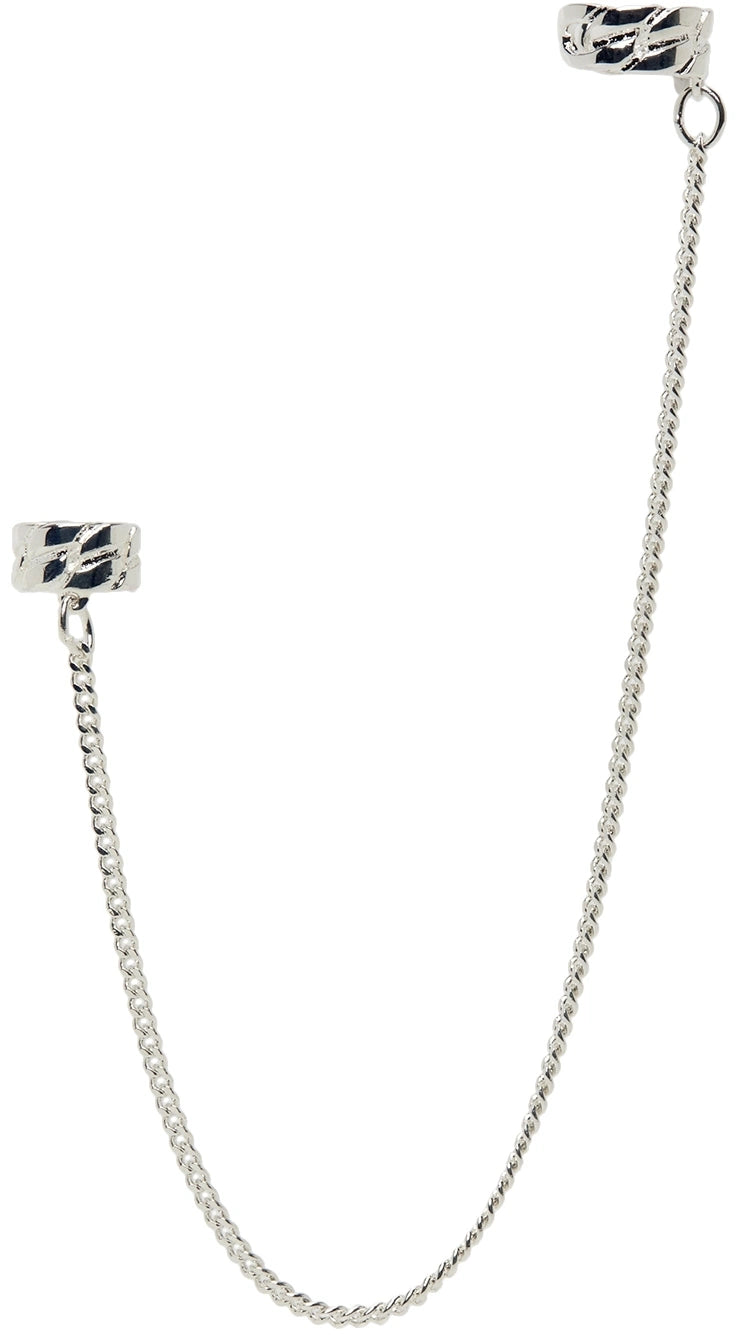 AIRPODS CHAIN EARCUFF - SILVER