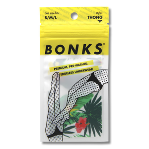 Bonks Black Magic Thong - Comfort and Style – BONKS