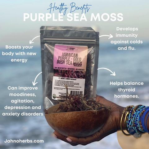 Benefits of Jamaican Purple Irish Sea Moss