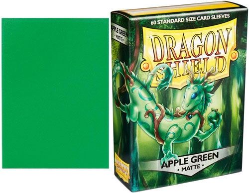 Dragon Shield Japanese Size Card Sleeves Matte Apple Green (60)