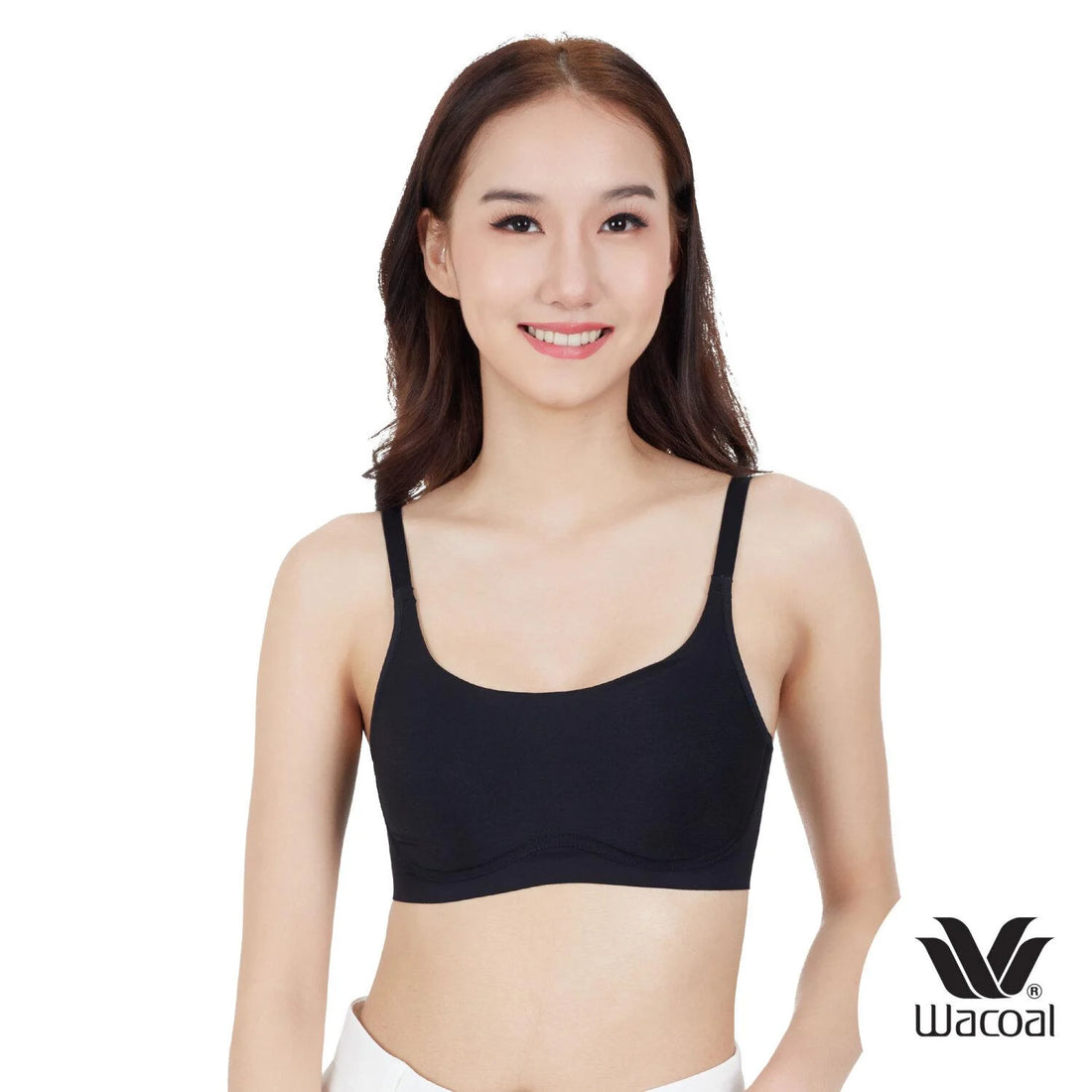Wacoal Mood Comfy Smart Size (Bra and Underwear) Model MM1X78+MUM173 Dark  Gray (DG)