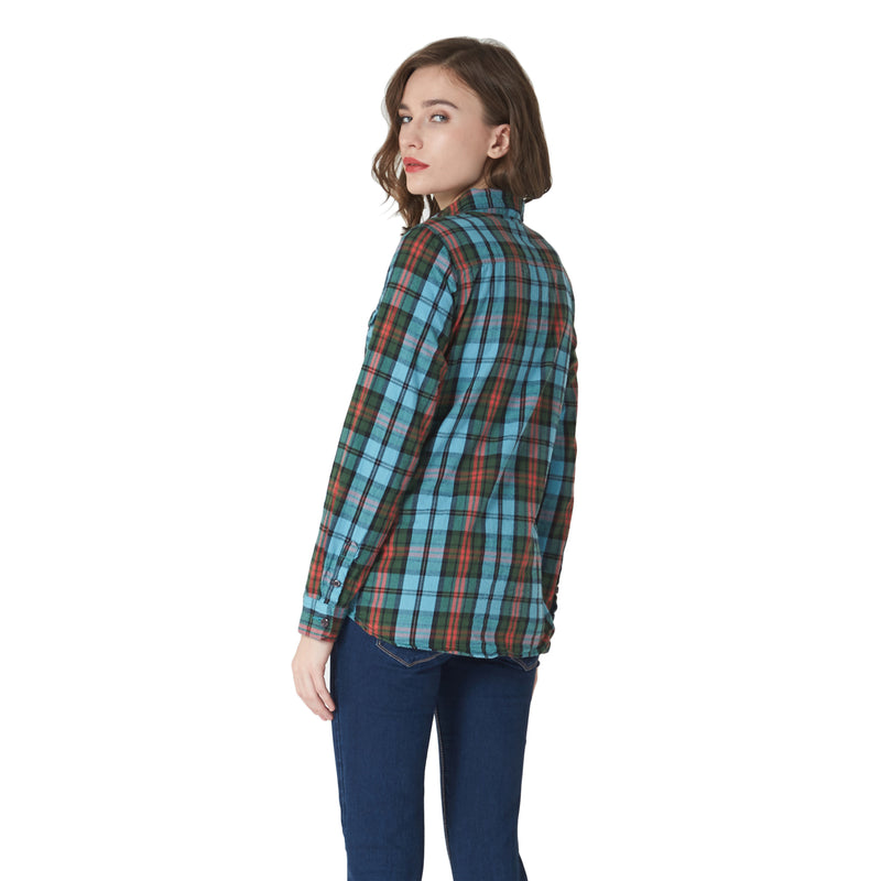 Womens Flannel Cotton Shirt – Maksactivewear