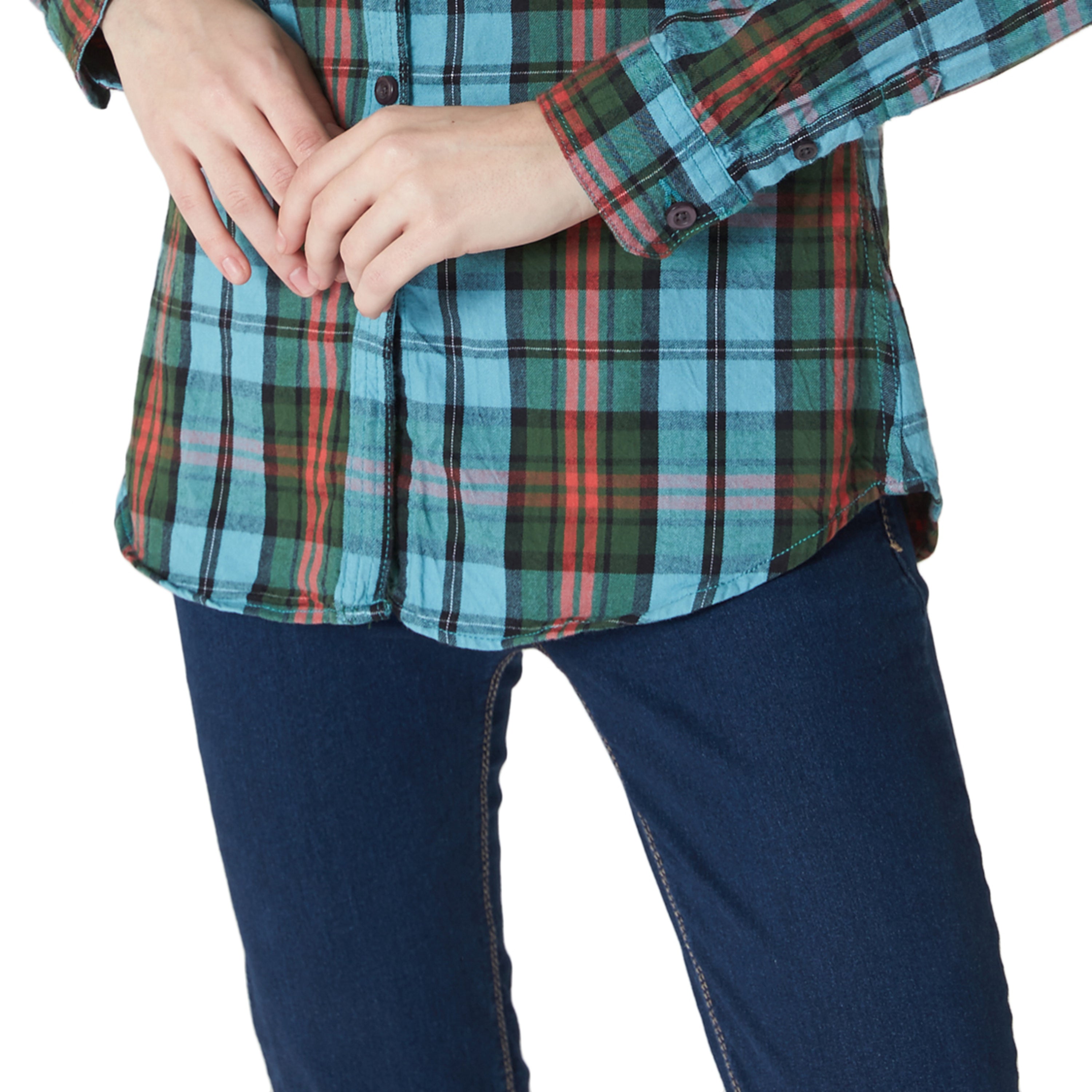 Womens Flannel Cotton Shirt – Maksactivewear