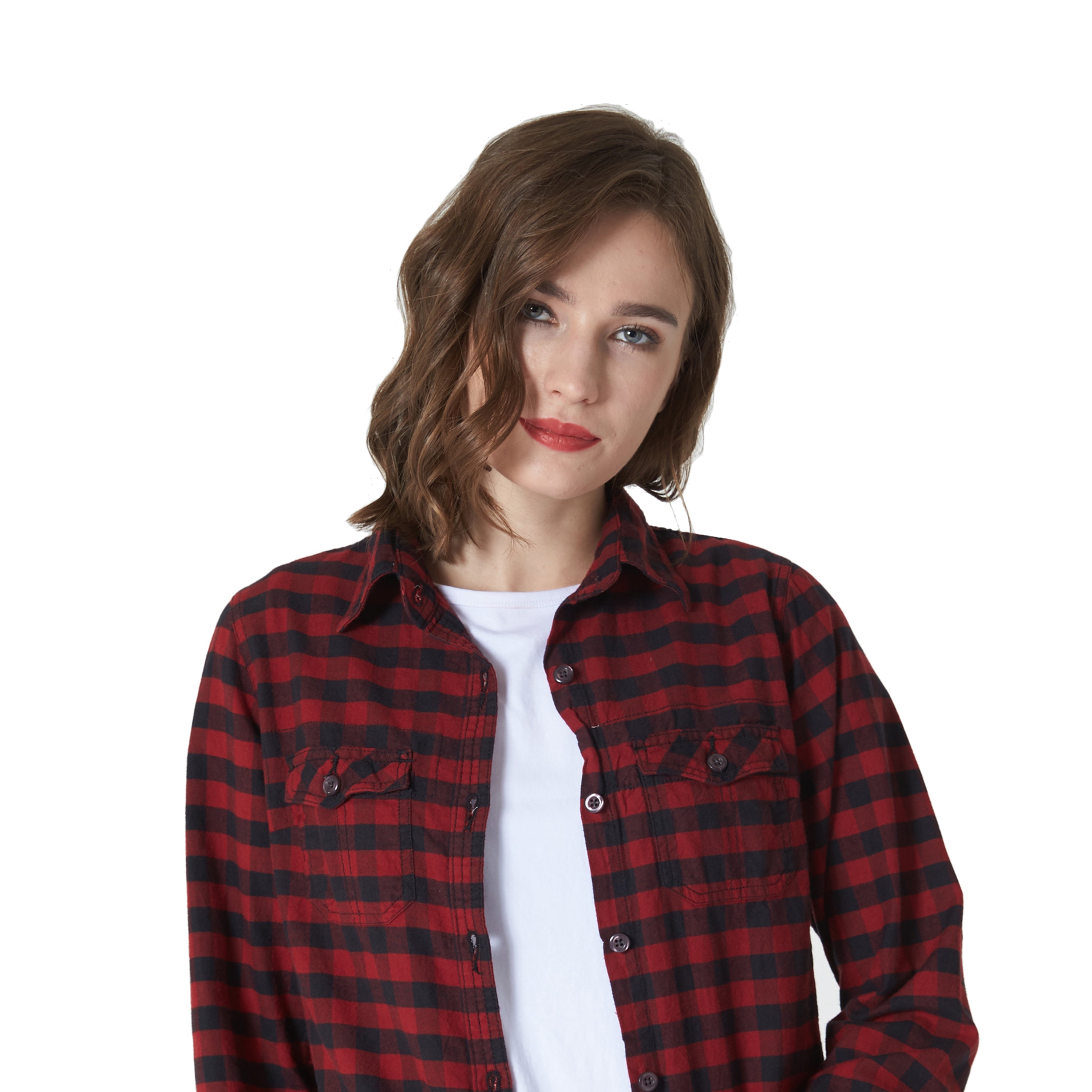 Womens Flannel Cotton Shirt – Maksactivewear