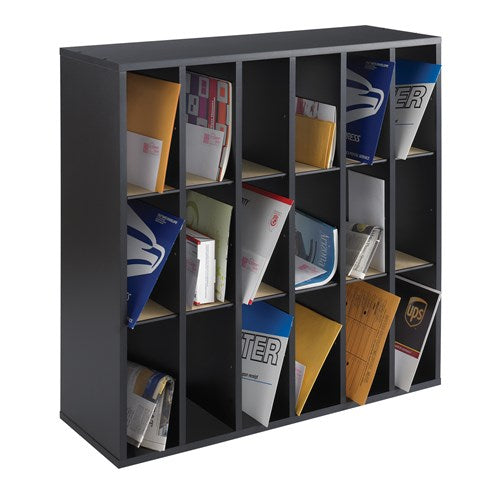 Wood/Corrugated Literature Organizer, 12