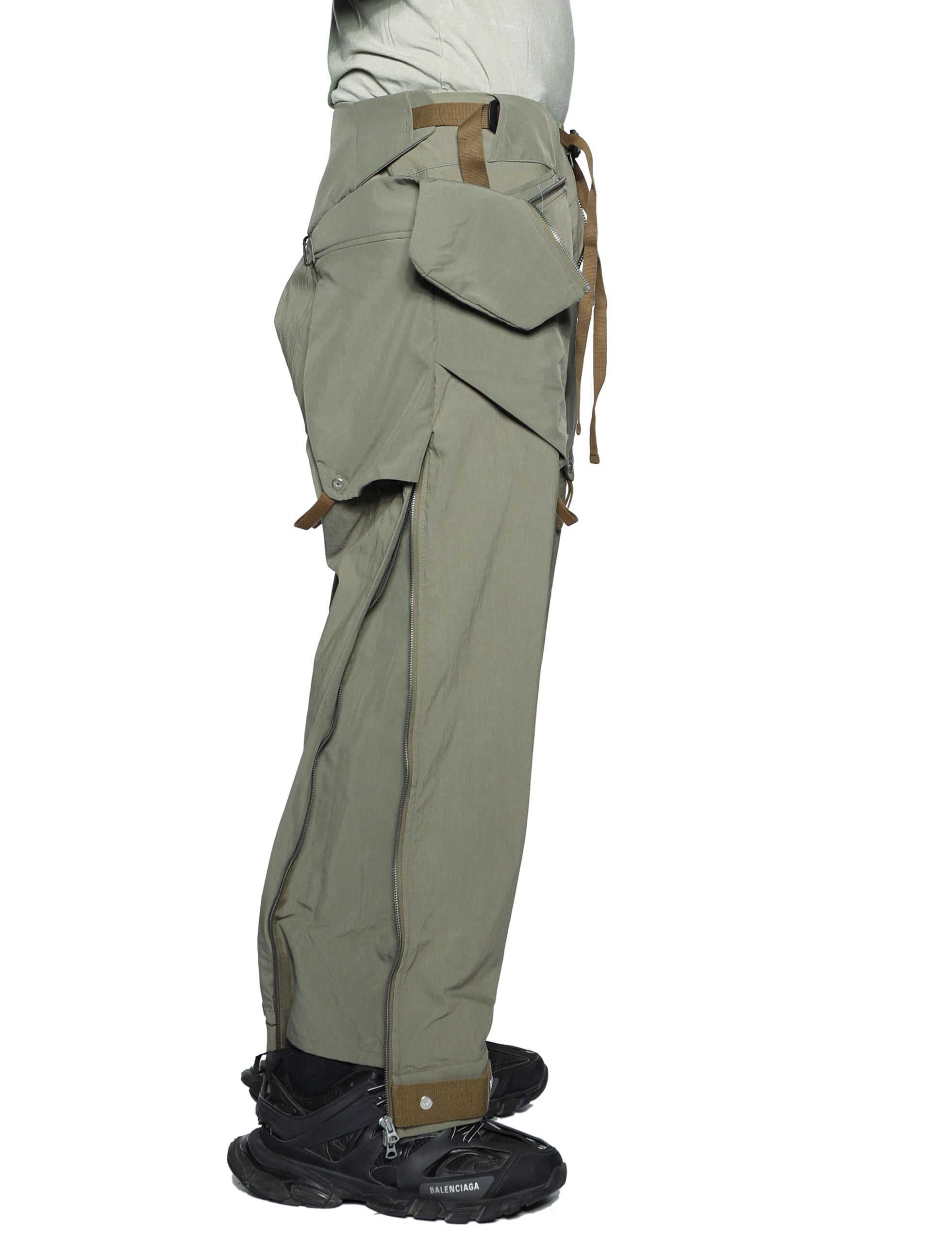 LAYERED PANEL CARGO PANTS