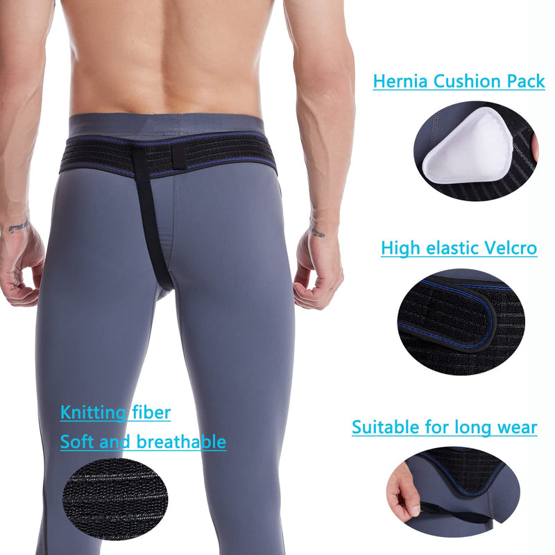 Male and Female Hernia Belt Truss Left or Right Support Groin Pain ...