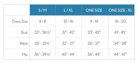 Size Chart – Elsie & Zoey