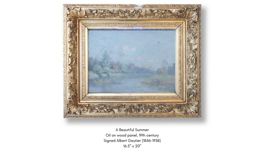 antique french paintings for sale