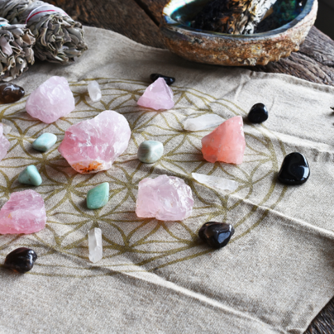 Manifesting Our Intentions With Crystal Grids Goddess Provisions