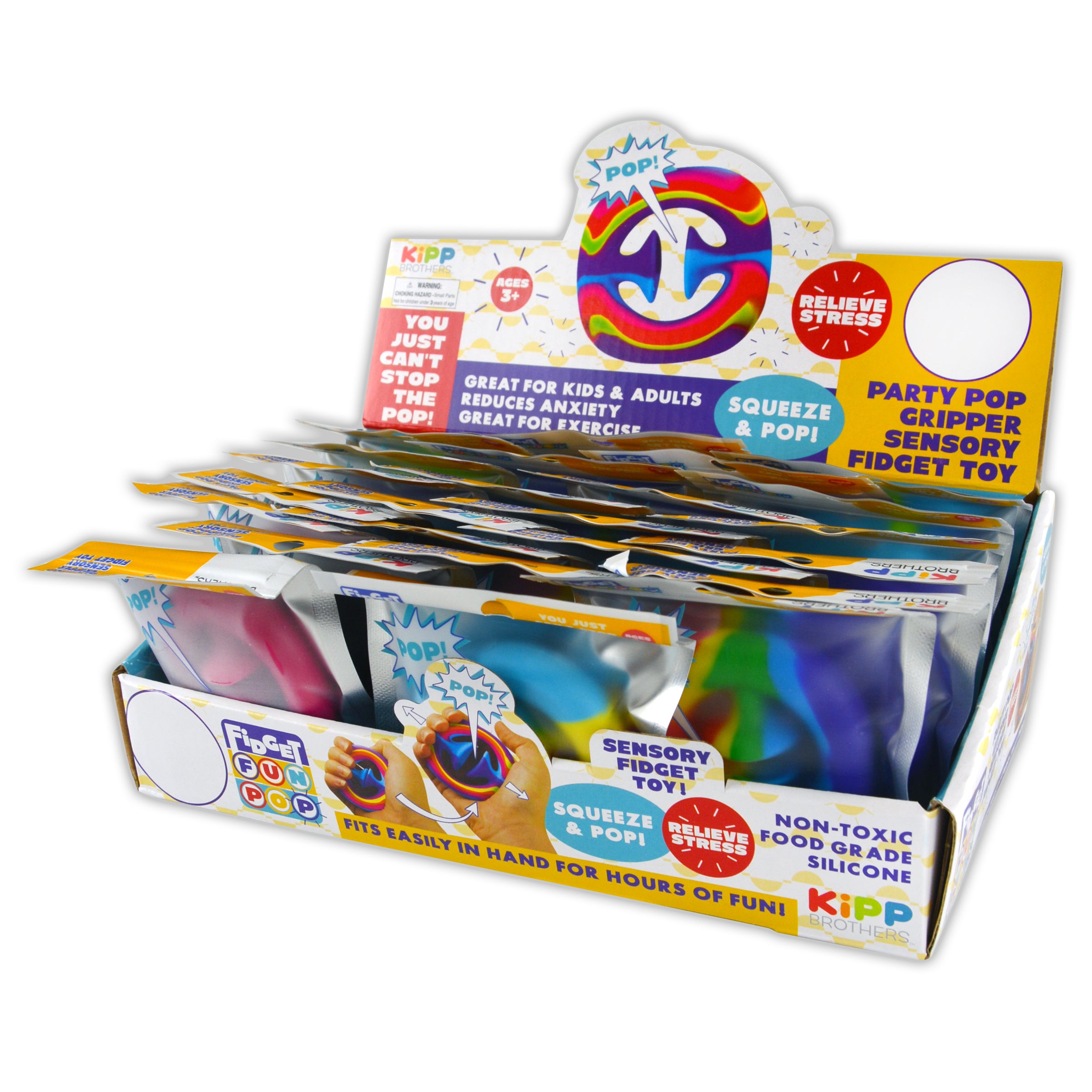 63.000 Pièces Liquidation Stock de Mix Noël Pop-it Fidget - Vente