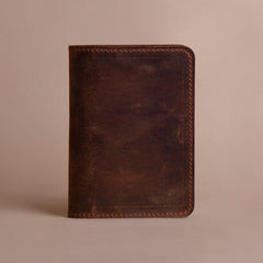 personalized leather passport holder