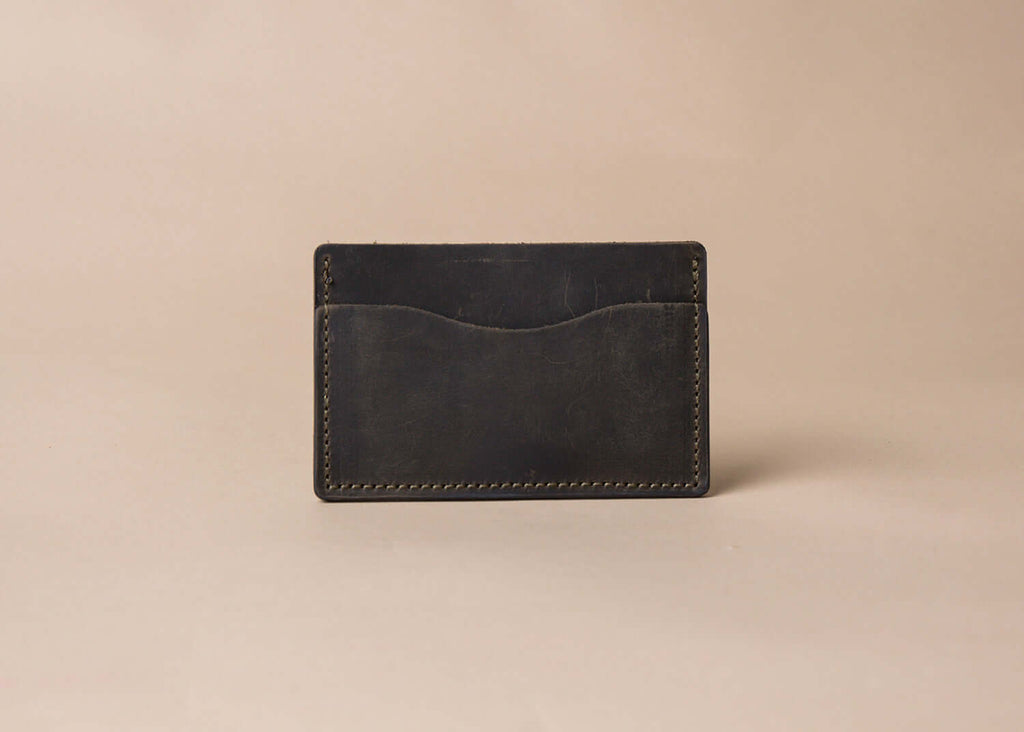 Kangaroo Leather Card Holder Personalized Cardholder 