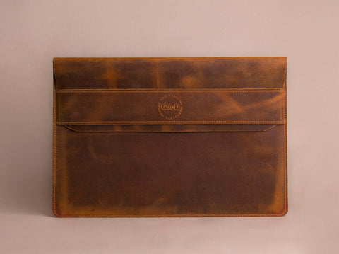 genuine leather macbook sleeve