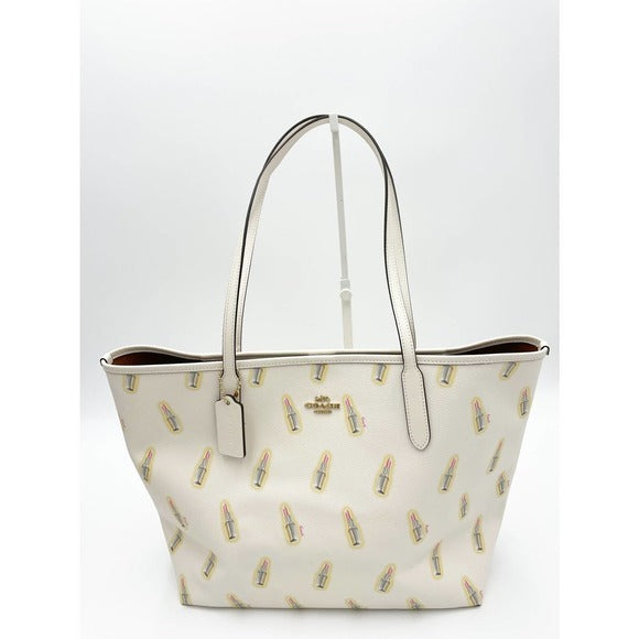 coach lipstick print bag