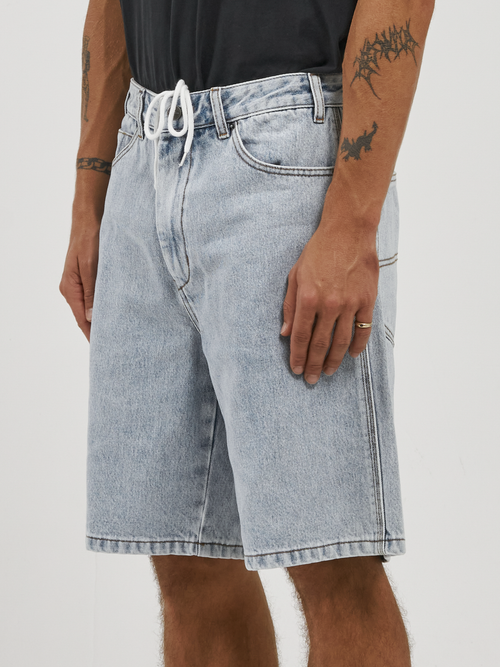 Carpenter Denim Shorts - Luxury Blue