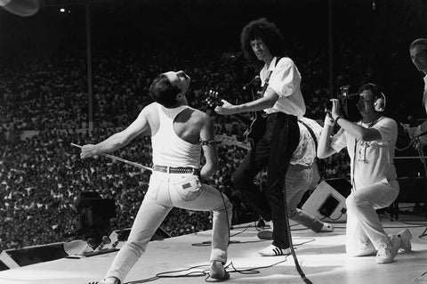 Queen at Live Aid 1985 Freddie Mercury 