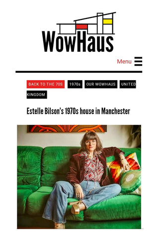 wowhaus Estelle Bilson 70s House Manchester The Bidding Room 