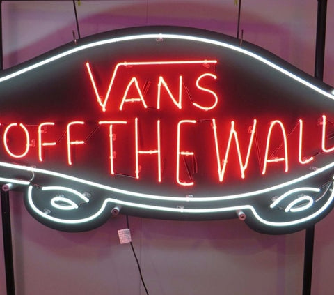 Vans off the wall neon sign by Neon Creations 