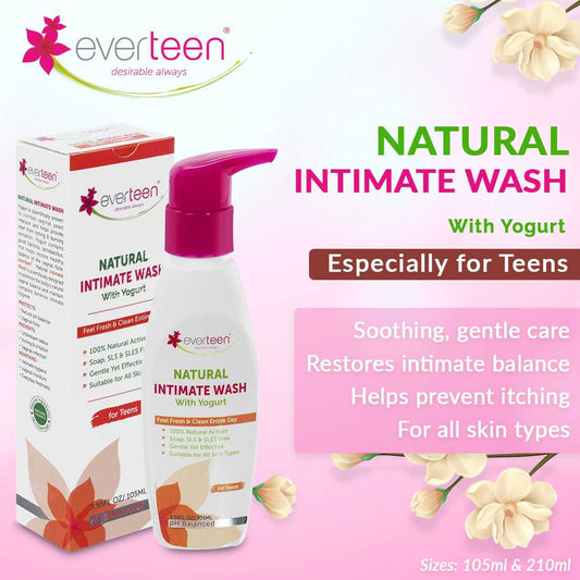 Buy everteen Natural Cotton Daily Panty Liners for Women on everteen