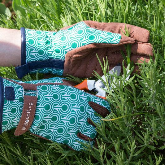 Burgon & Ball Dig The Glove Gants de Jardinage pour Homme L/XL gris