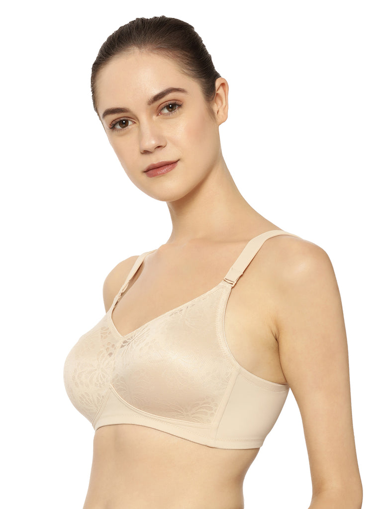 Enamor FB12 Smooth Super Lift Full Support Bra Non-Padded Wirefree Full  Coverage Skin in Chandigarh at best price by Nisha Under Garments Palace -  Justdial
