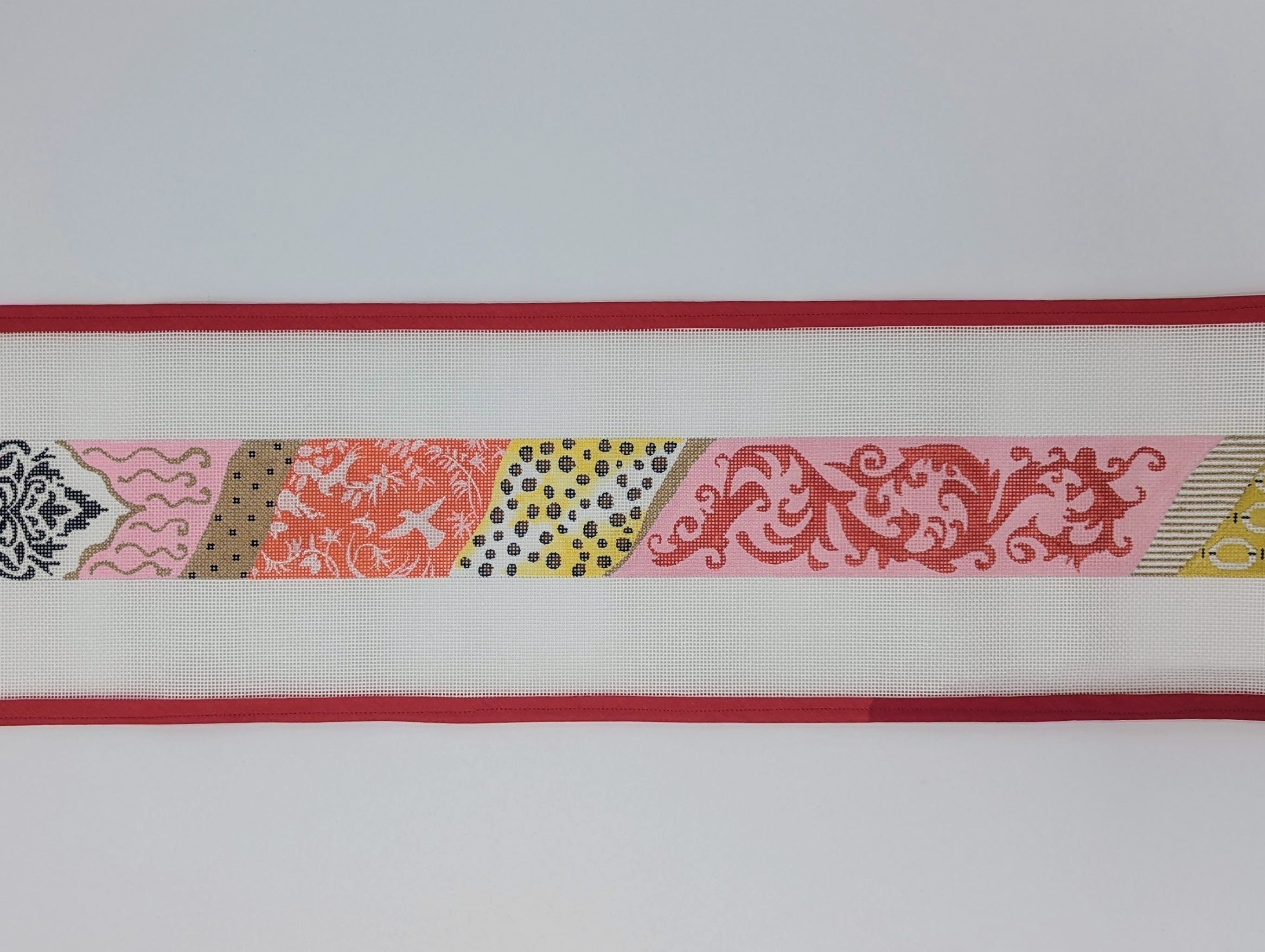 Vibrant Multi Print Bag Strap