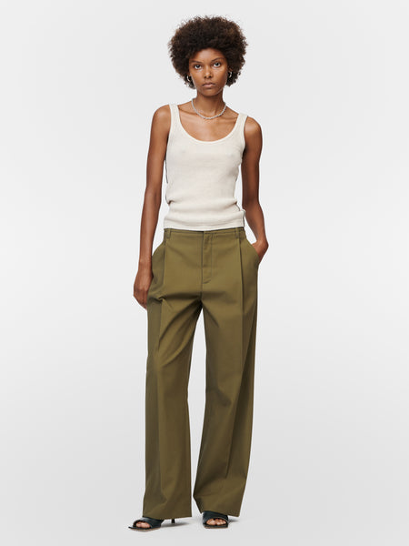 Pleat Front Pant by Romy.