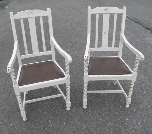 IPPLEPEN INTERIORS : A Pair Of Vintage Carver Chairs. – Ipplepen Interiors