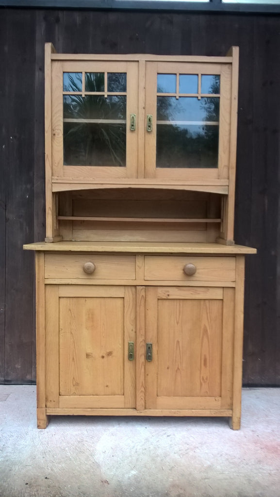Vintage Stripped Pine Dresser Vintage Pine Kitchen Cabinet