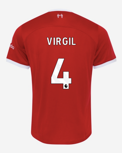 2021-22 LIVERPOOL FC Away S/S No.4 Virgil van Dijk Premier 21-22