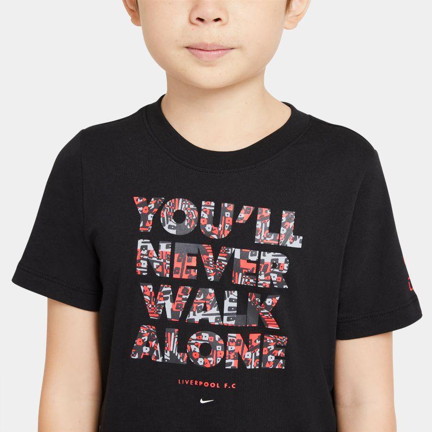 Liverpool Fc Nike Kids You Ll Never Walk Alone Graphic T Shirt Anfield Shop