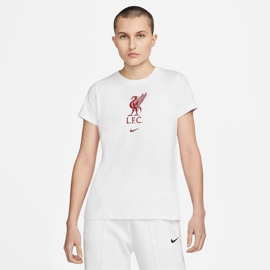 Image of Liverpool FC Nike Women's White T-Shirt