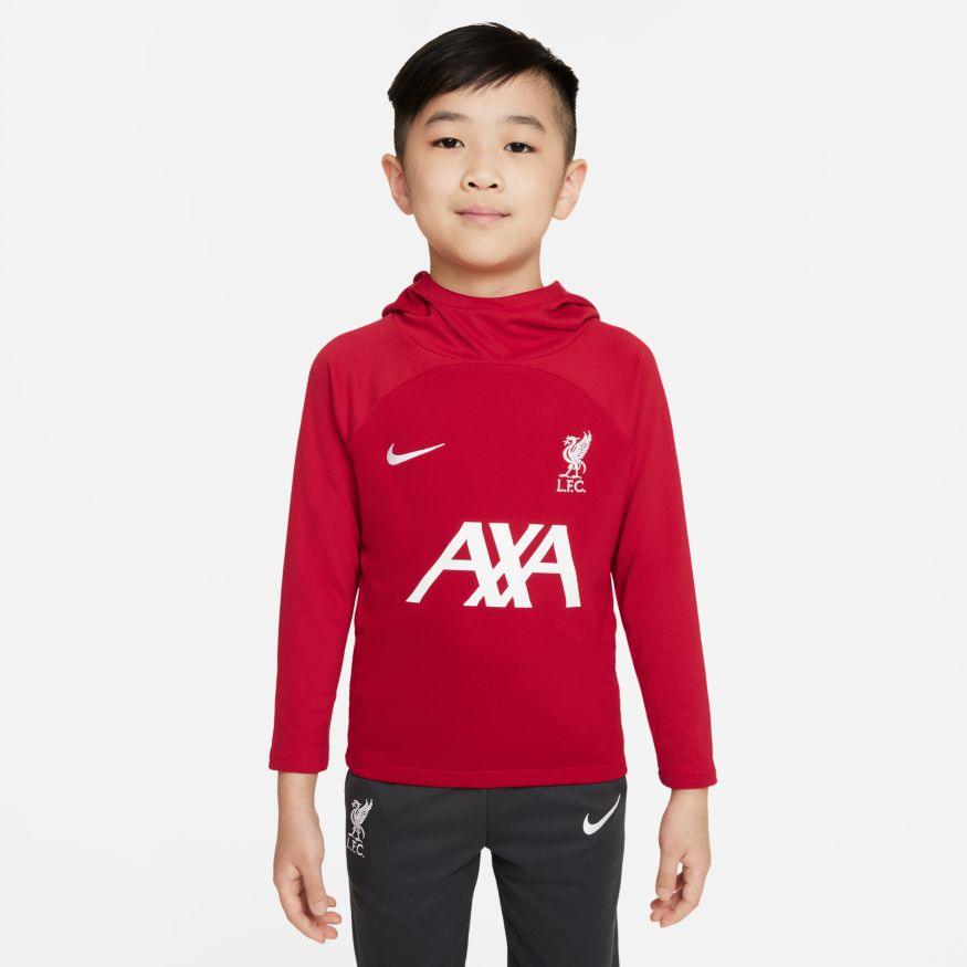 Image of Liverpool FC Academy Pro Little Kids' Nike Dri-FIT Soccer Hoodie