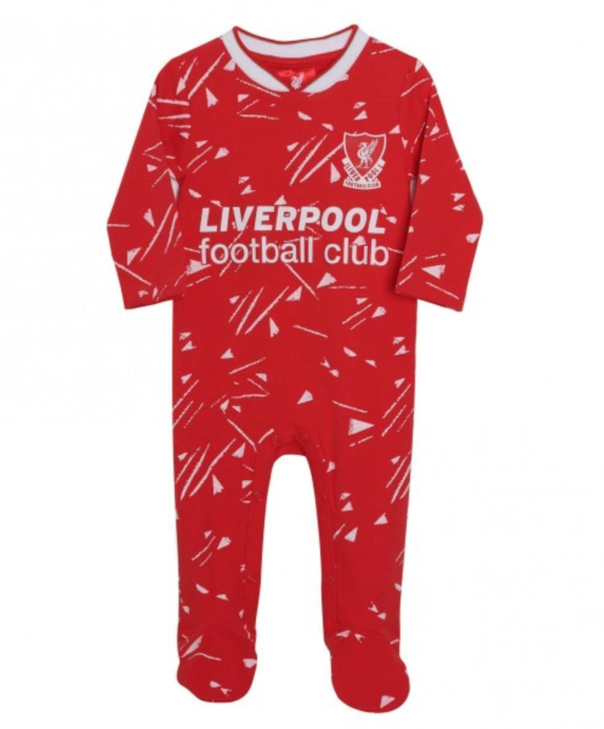 Liverpool FC Candy Home Baby Sleepsuit 