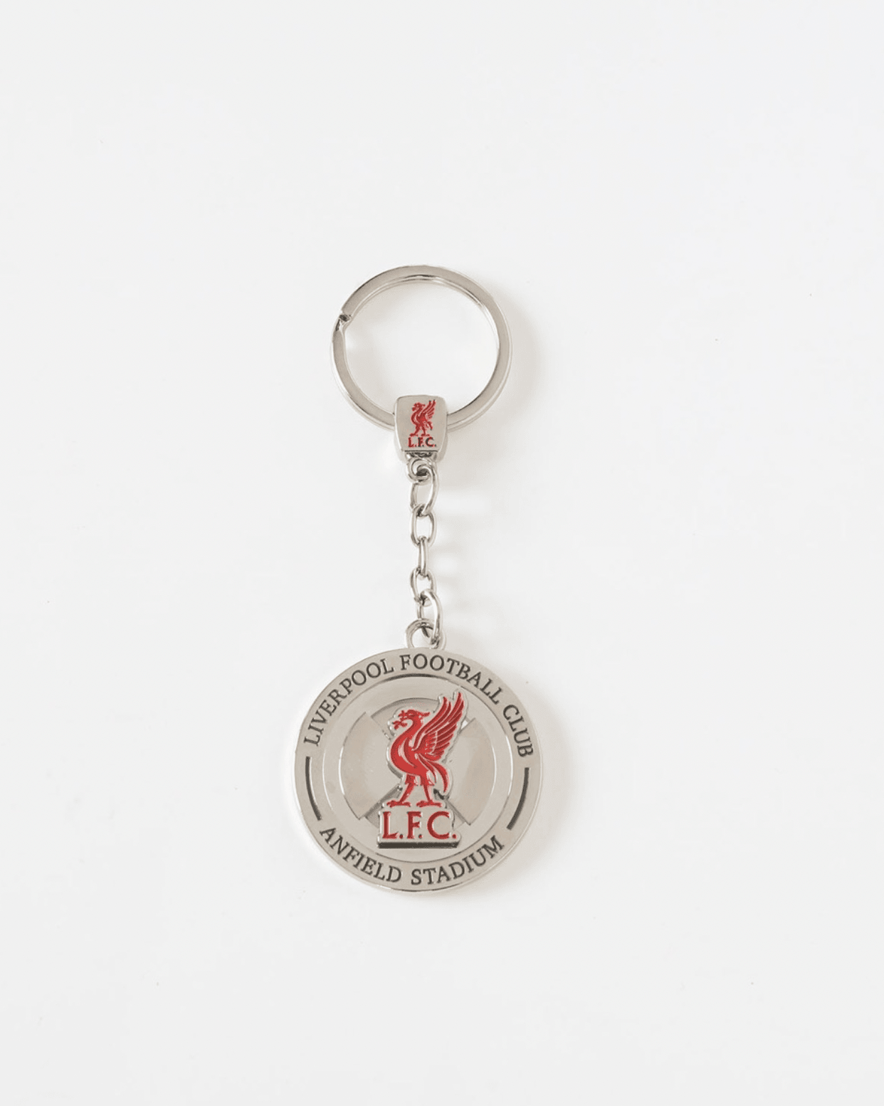 Image of Liverpool FC Liverbird Spinner Keyring