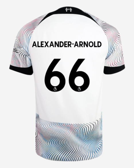 Image of Trent Alexander-Arnold Liverpool FC 2022/23 Stadium Away Men's Nike Dri-FIT Premier League Soccer Jersey