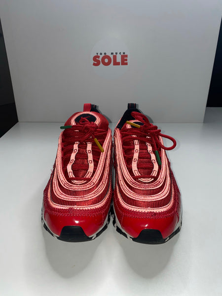 nike air max 97 red patchwork