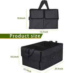 Car Trunk Organizer, Custom For Cars, Foldable Car Trunk Storage Box, Storage Bag, Waterproof, Dust-proof, Stain-Resistant, Car Accessories