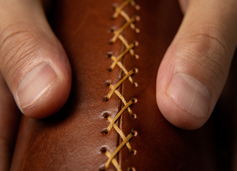 Leather stitching wheel