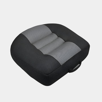 Car Seat Height Boost Cushion – Ergonomic and Breathable for Car, Office, and Home Use - Delicate Leather  