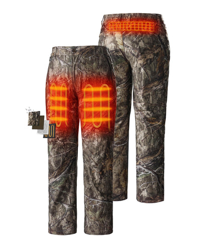 Men's Heated Work Pants, Cargo Pants, 10 Hrs of Electric Heat