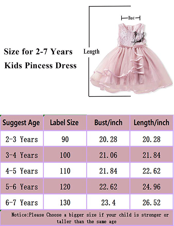 Toddler Bbay Girl Party Tutu Dress