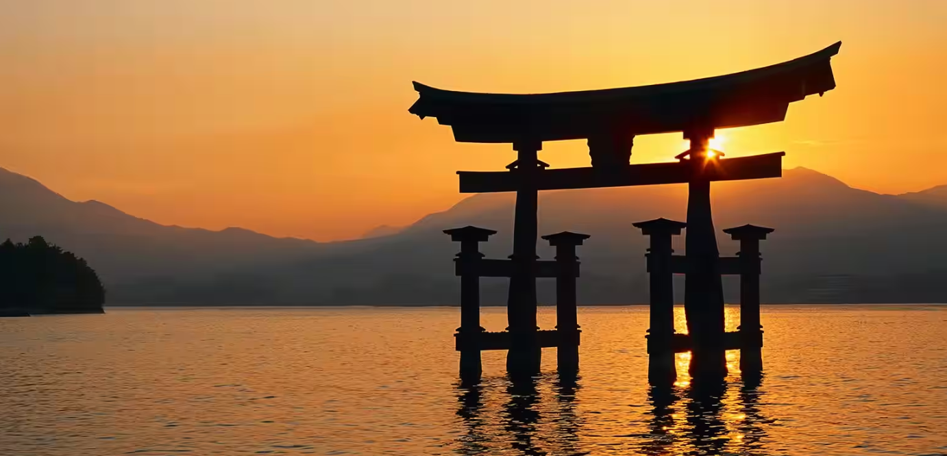 Gran Torii del santuario de Itsukushima