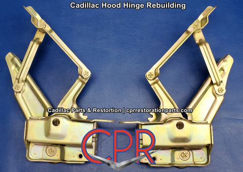 Cadillac Hood Hinge Rebuilding