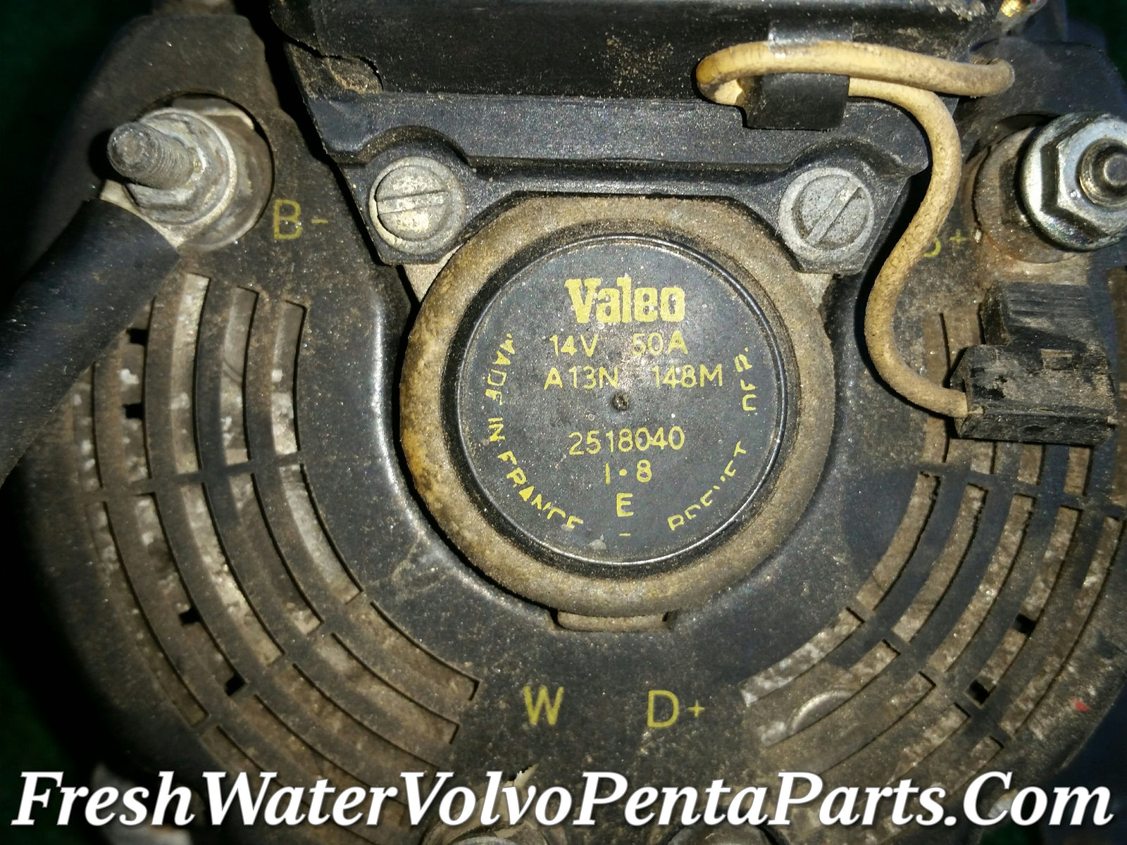 Volvo Penta Valeo 50 Amp 14 V Alternator Aq171 151 131 230