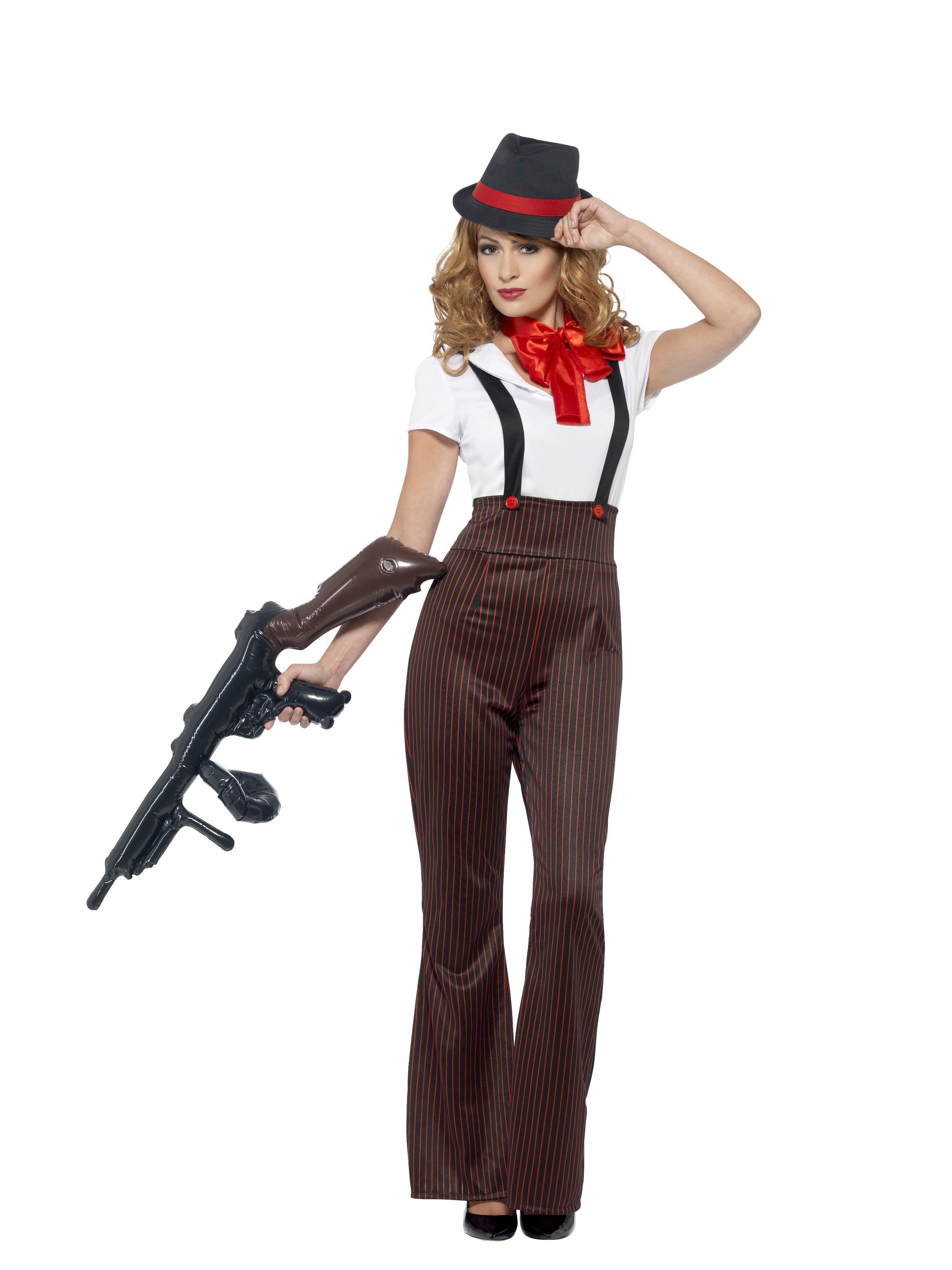 Ladies Gangster Costume | 1920's Fancy Dress | Party Fever